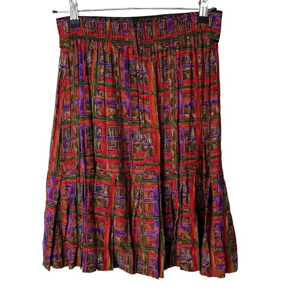 Platinum by Dorothy Schoelen Sz M 10 Skirt Tunic Set Vintage 80s NEW OLD STOCK - Picture 9 of 16